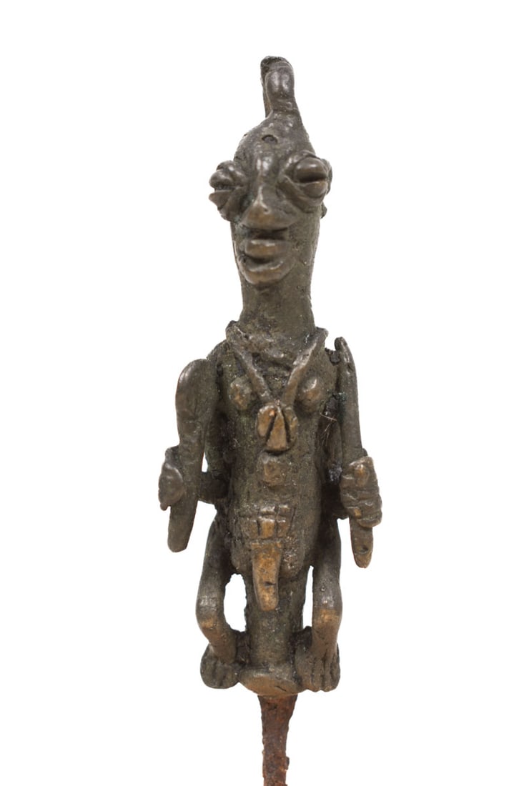 Ogboni Emblem – Bronze – Yoruba – Nigeria (1 of 7)