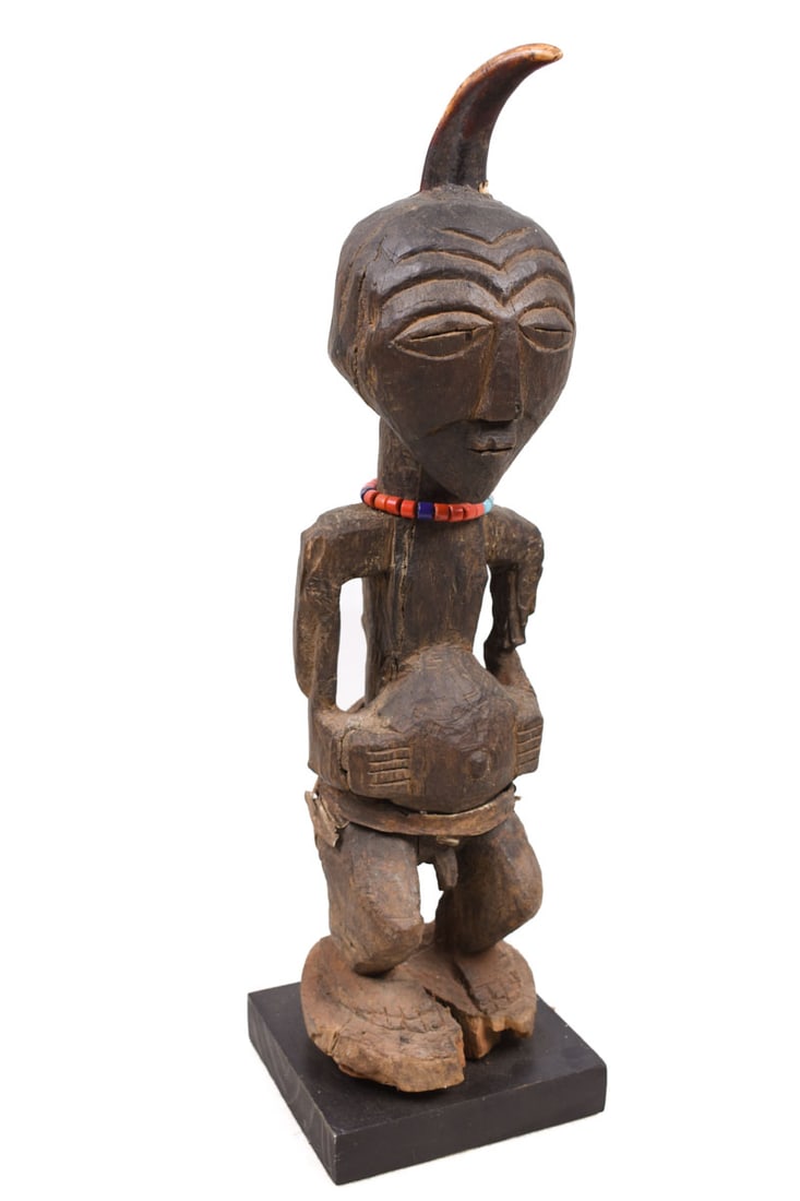 Power Figure – Wood, Horn – Songye – Congo - 3