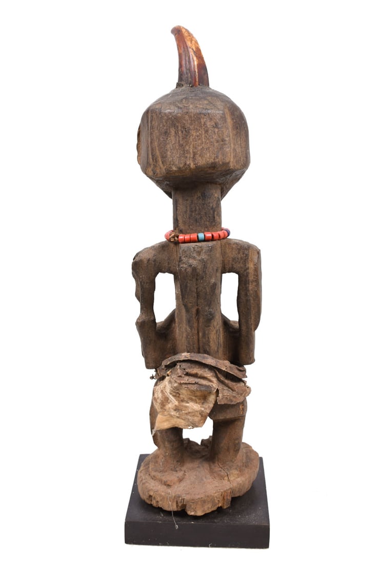Power Figure – Wood, Horn – Songye – Congo - 5
