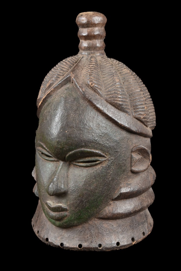 Helmet Mask – Wood – Mende – Sierra Leone - 2