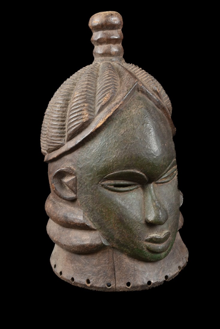 Helmet Mask – Wood – Mende – Sierra Leone - 3