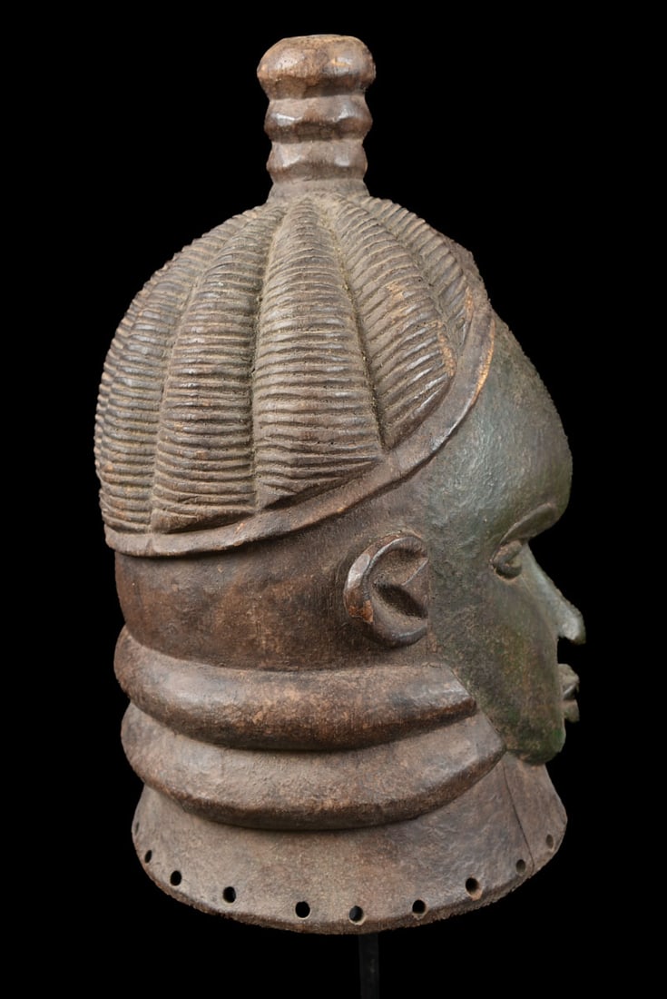 Helmet Mask – Wood – Mende – Sierra Leone - 4