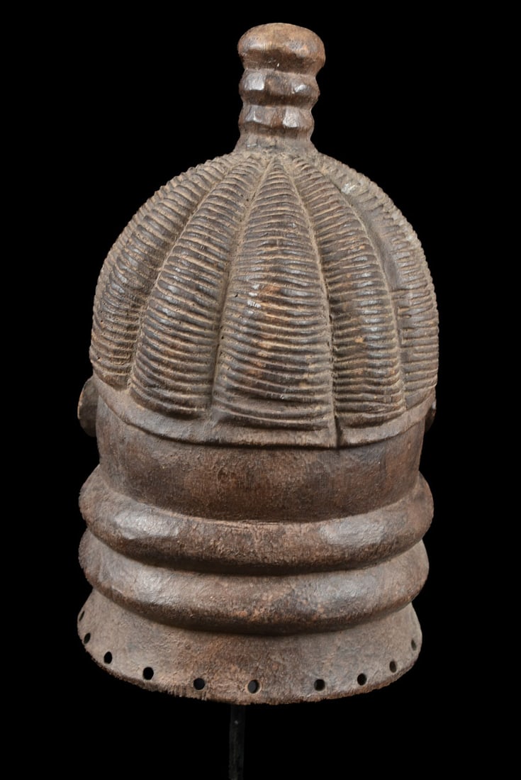 Helmet Mask – Wood – Mende – Sierra Leone - 5
