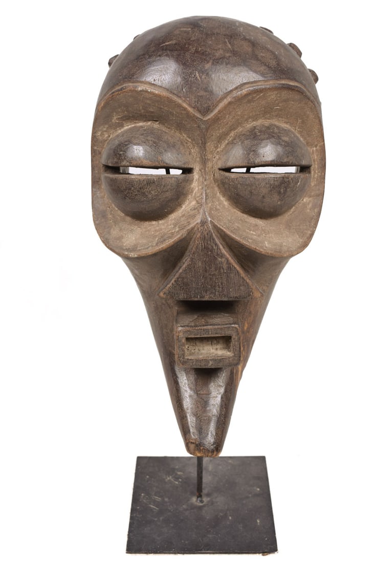 Face Mask – Wood – Mbagani – Congo (1 of 7)