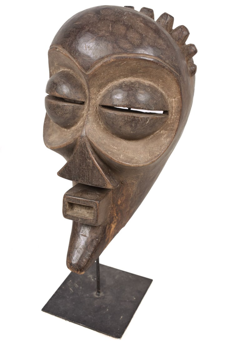 Face Mask – Wood – Mbagani – Congo - 2
