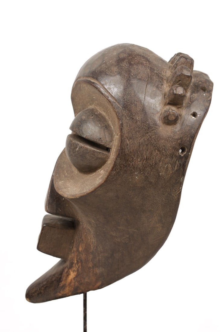 Face Mask – Wood – Mbagani – Congo - 5