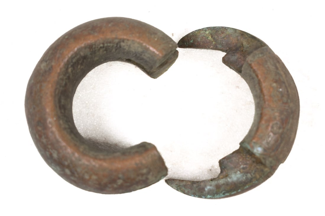 Bracelet / Currency – Bronze Manilla – West Africa - 4