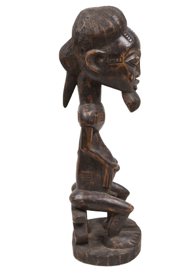 Ancestor figure – Baule – Wood – Ivory Coast - 3
