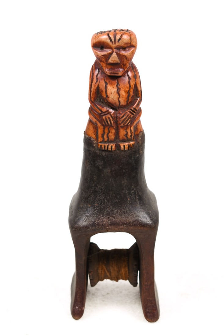 Pulley – Lega – Wood, Bone – DR Congo (1 of 7)