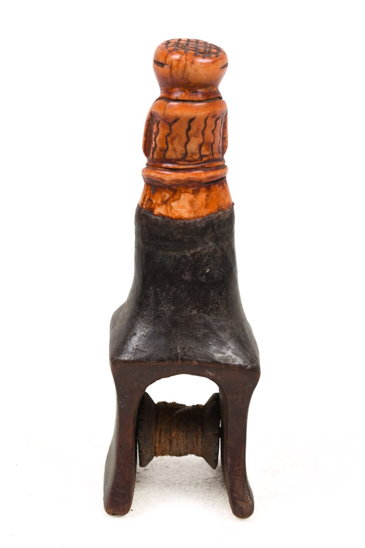 Pulley – Lega – Wood, Bone – DR Congo - 4