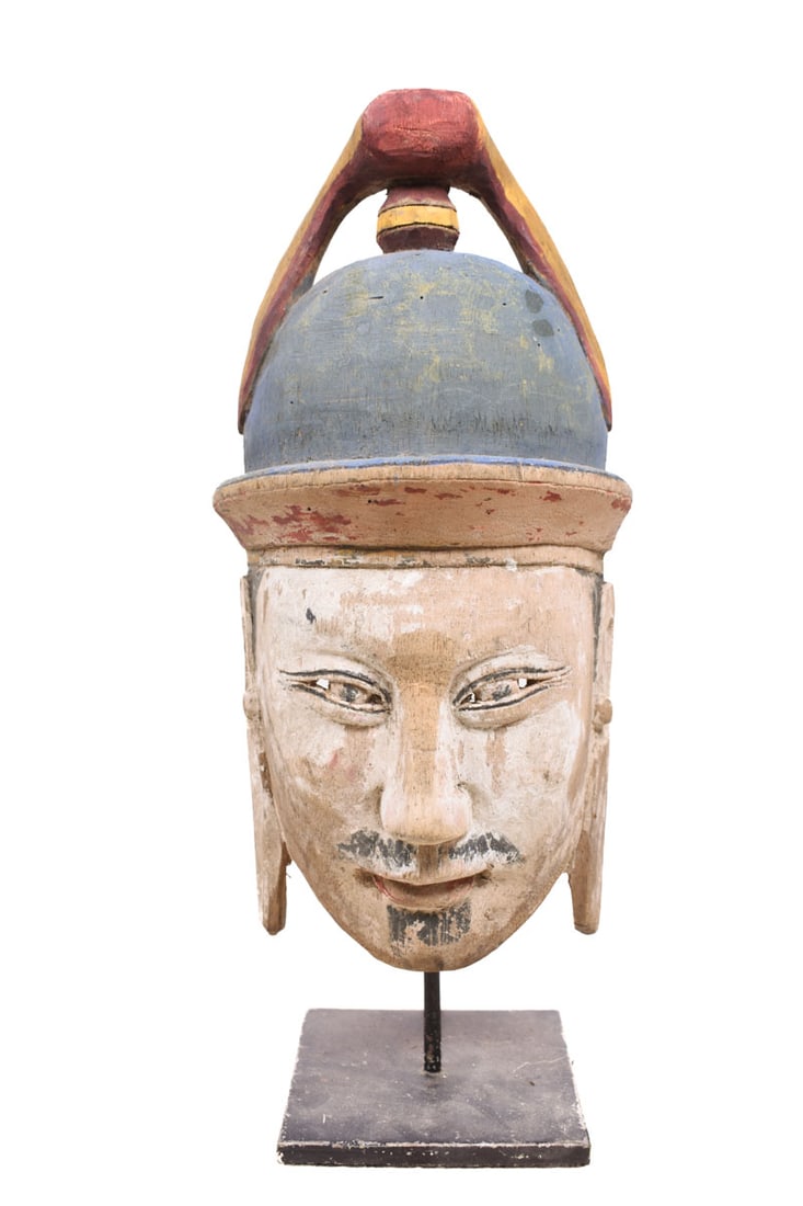 Nuo Mask – Wood – Moanan – China - 2