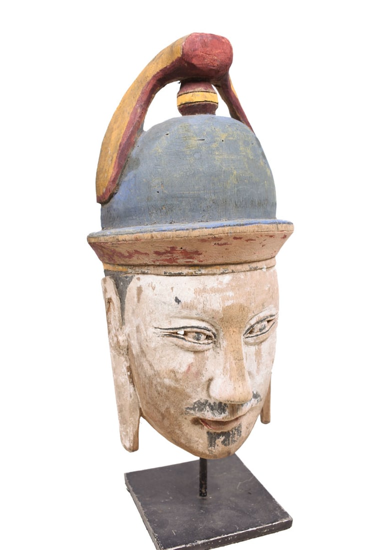 Nuo Mask – Wood – Moanan – China - 4