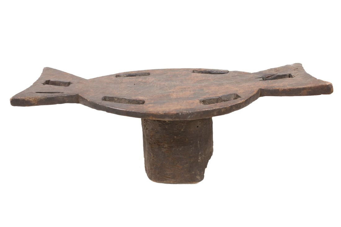 Stool – Wood – Ngombe – DR Congo - 5