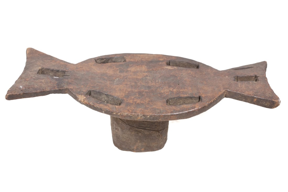 Stool – Wood – Ngombe – DR Congo - 8