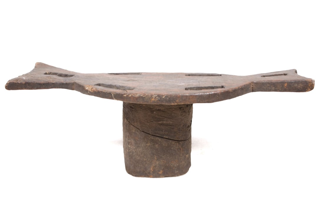 Stool – Wood – Ngombe – DR Congo - 9