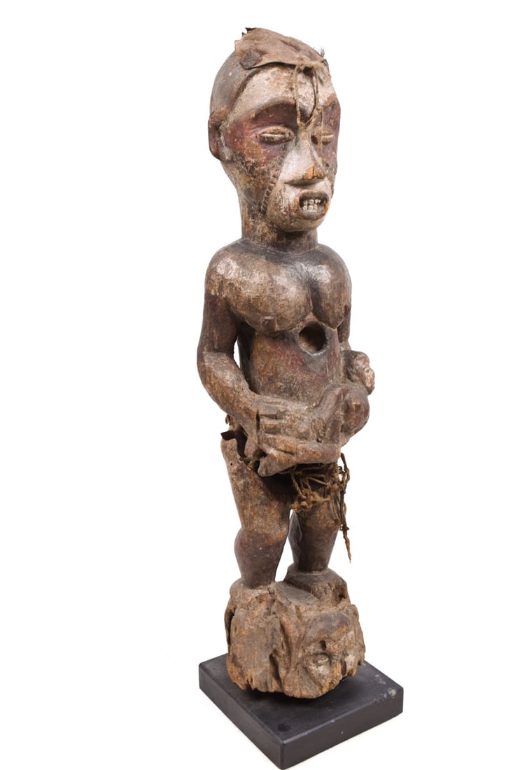 Maternity figure – Wood – Yombe – Congo - 2