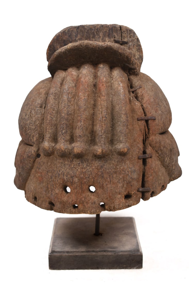 Helmet Mask – Wood – Mende – Sierra Leone - 4