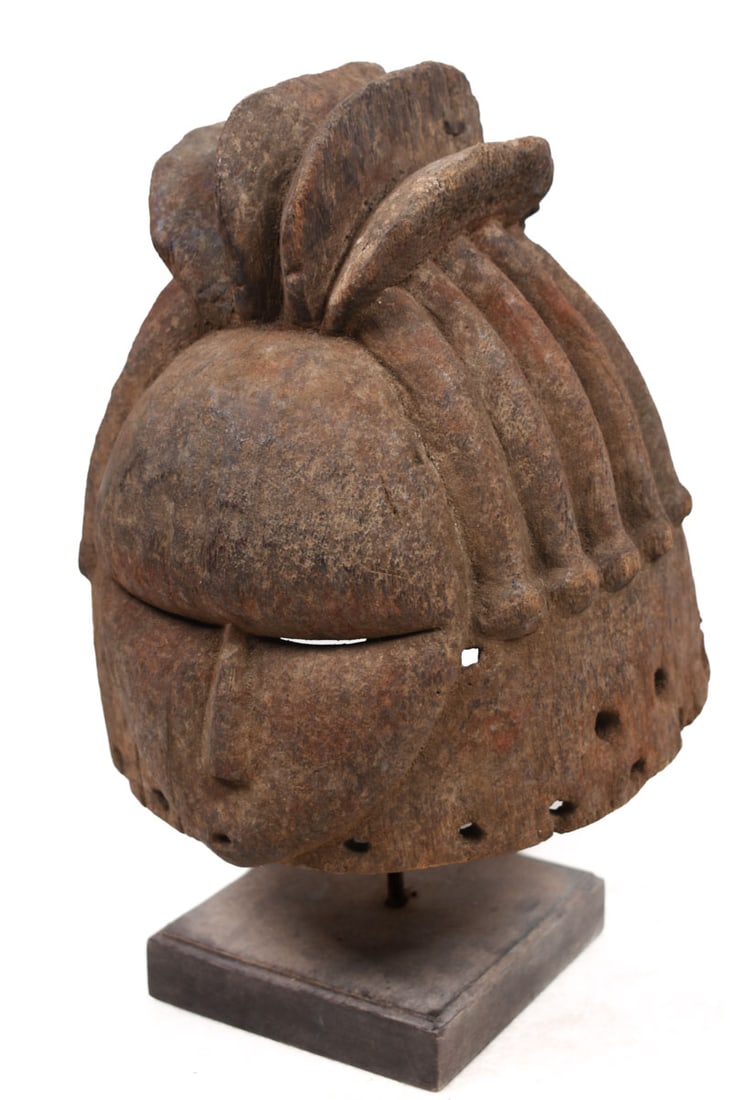 Helmet Mask – Wood – Mende – Sierra Leone - 5