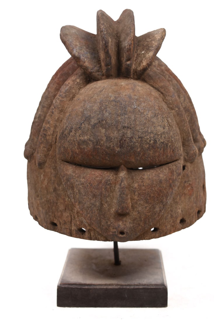 Helmet Mask – Wood – Mende – Sierra Leone - 6