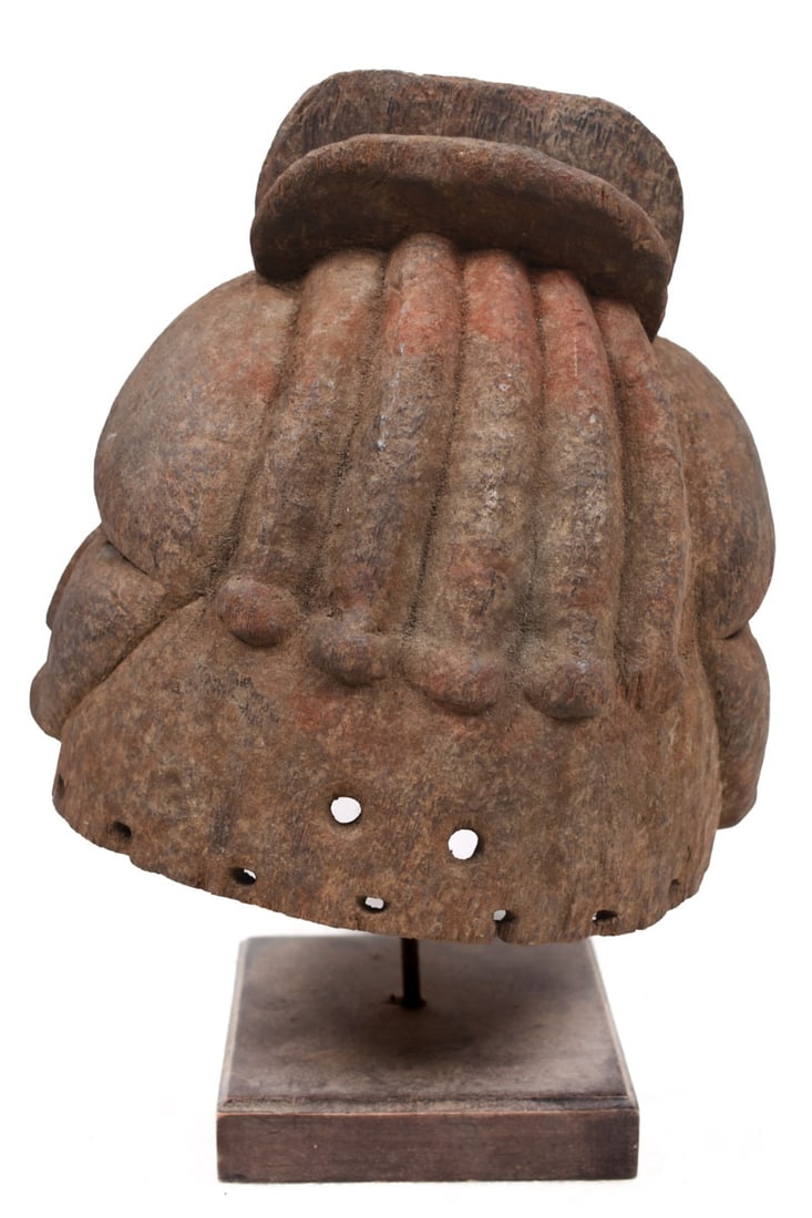 Helmet Mask – Wood – Mende – Sierra Leone - 8