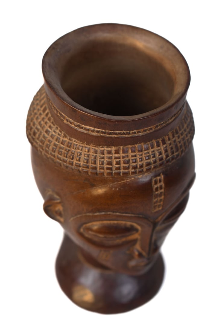 Anthropomorphic Cup – Wood – Kuba – Congo - 7