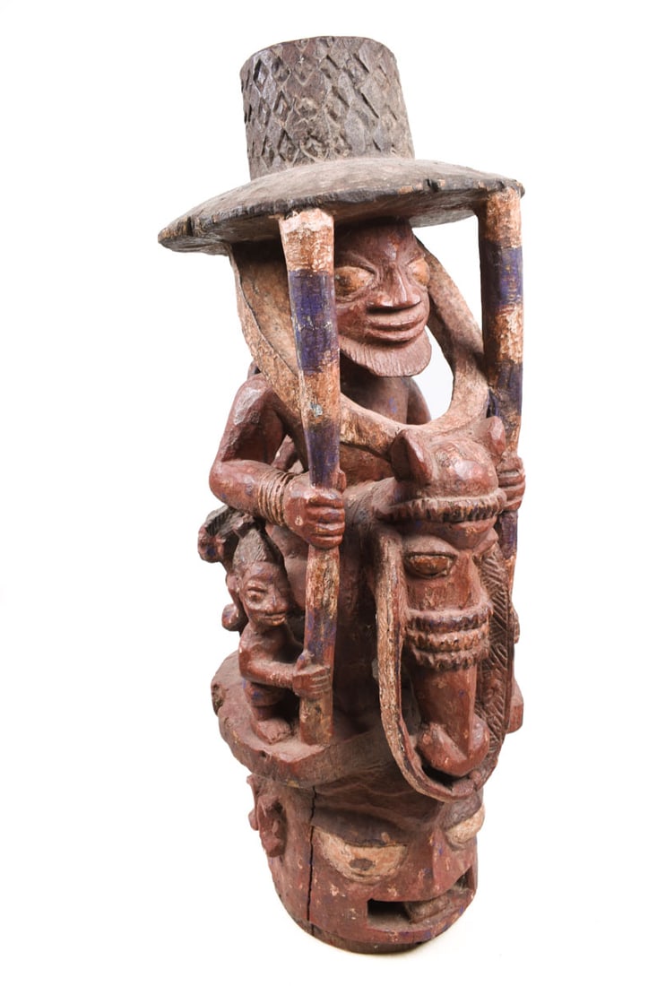 Epa Headdress – Wood – Yoruba – Nigeria - 3