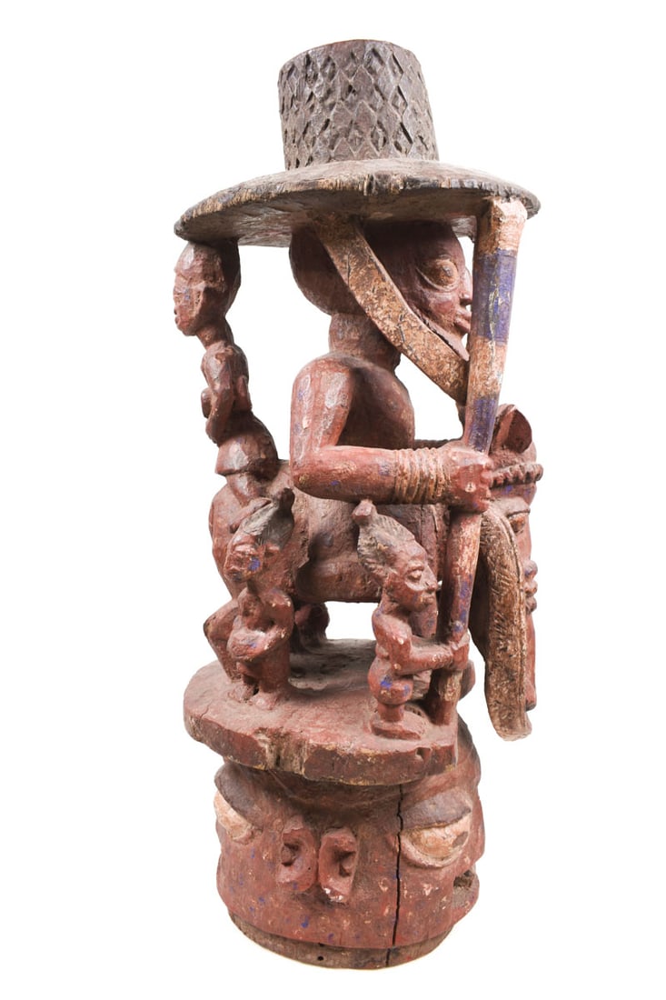Epa Headdress – Wood – Yoruba – Nigeria - 4