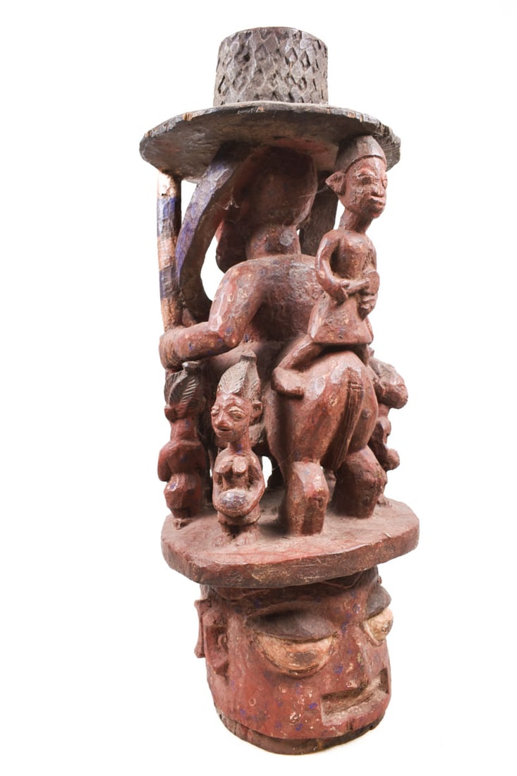 Epa Headdress – Wood – Yoruba – Nigeria - 7