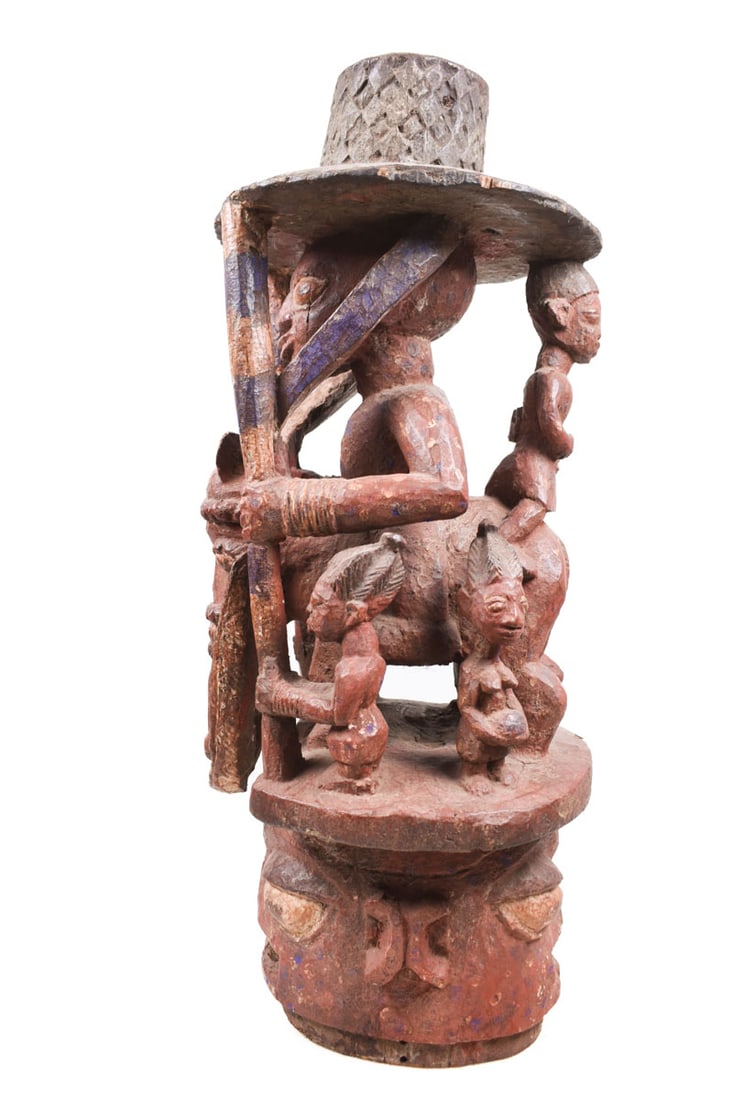 Epa Headdress – Wood – Yoruba – Nigeria - 8