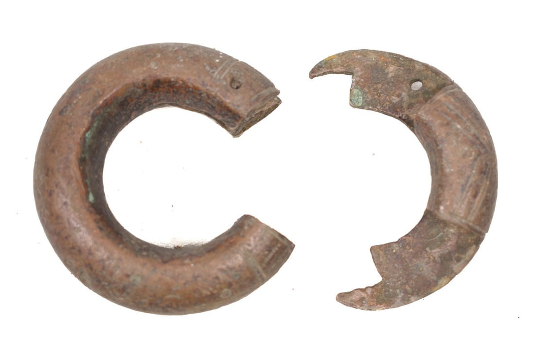 Bracelet / Currency – Bronze Manilla – West Africa (1 of 8)