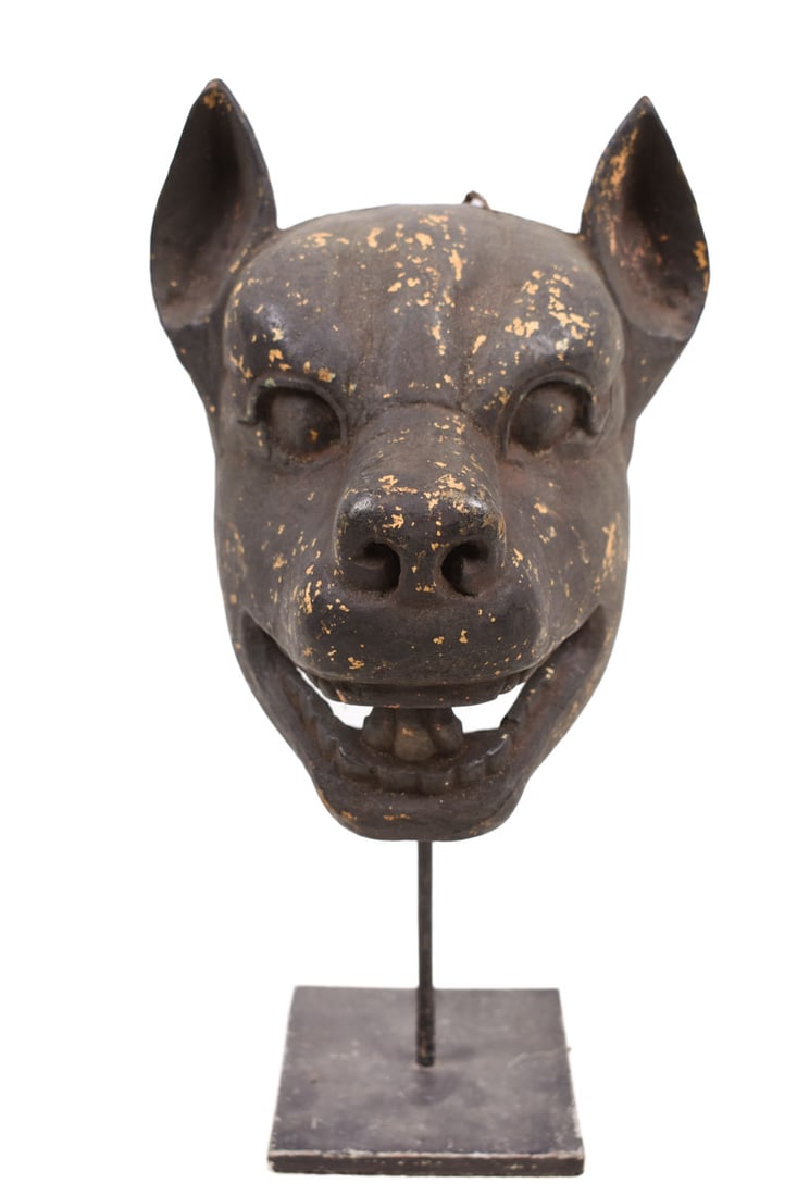 Tiger mask – Wood – Monpa – India - 2