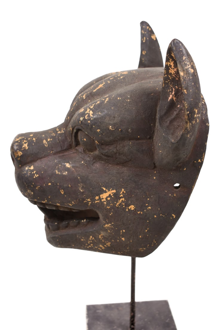 Tiger mask – Wood – Monpa – India - 4