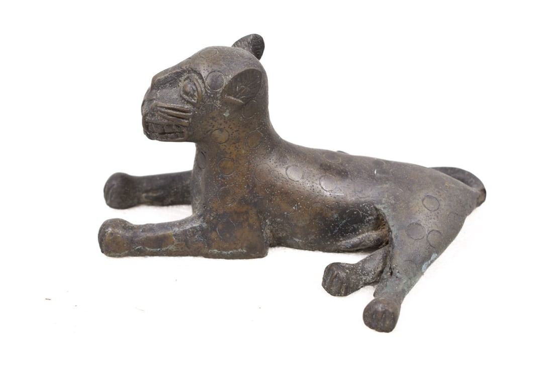 Leopard Figure – Bronze – Edo – Benin (1 of 7)