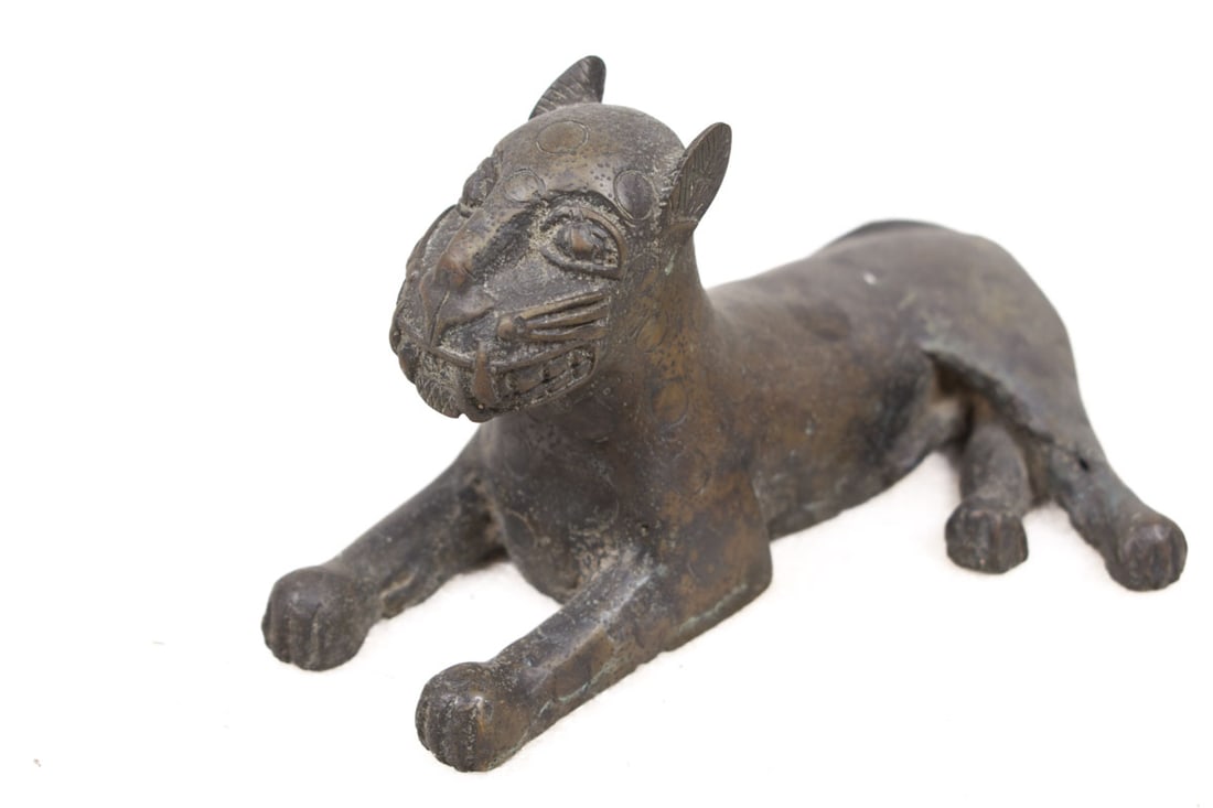 Leopard Figure – Bronze – Edo – Benin - 2