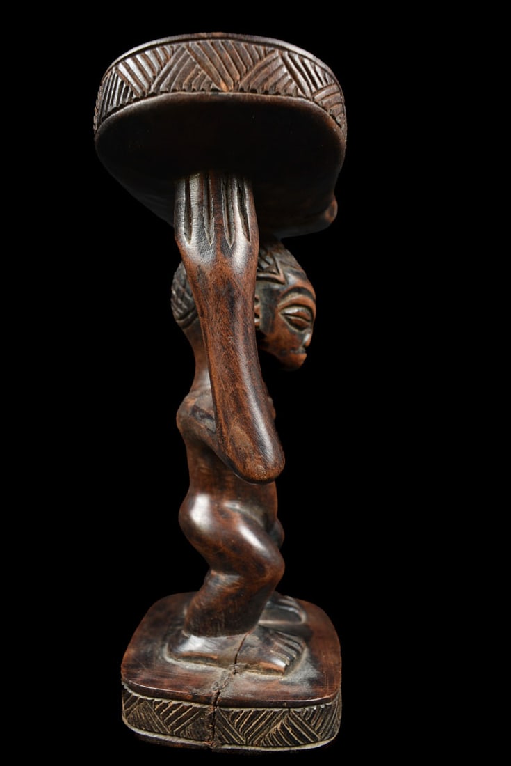 Neck rest – Wood – Luba – Congo DRC - 3