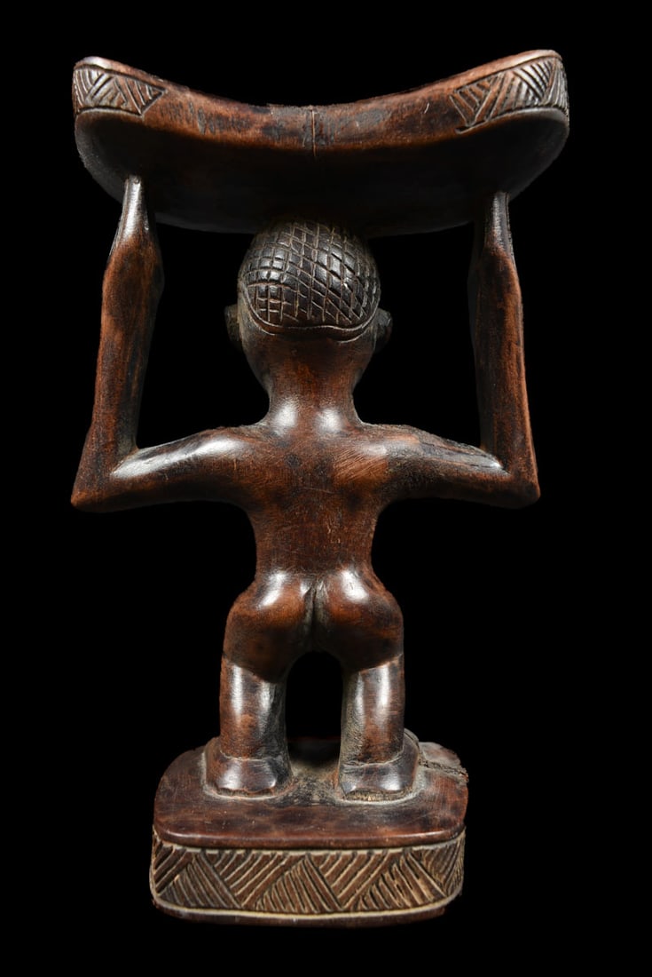 Neck rest – Wood – Luba – Congo DRC - 4