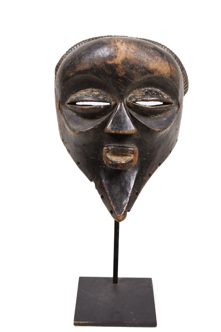 Face Mask – Wood – Mbagani – Congo (1 of 7)