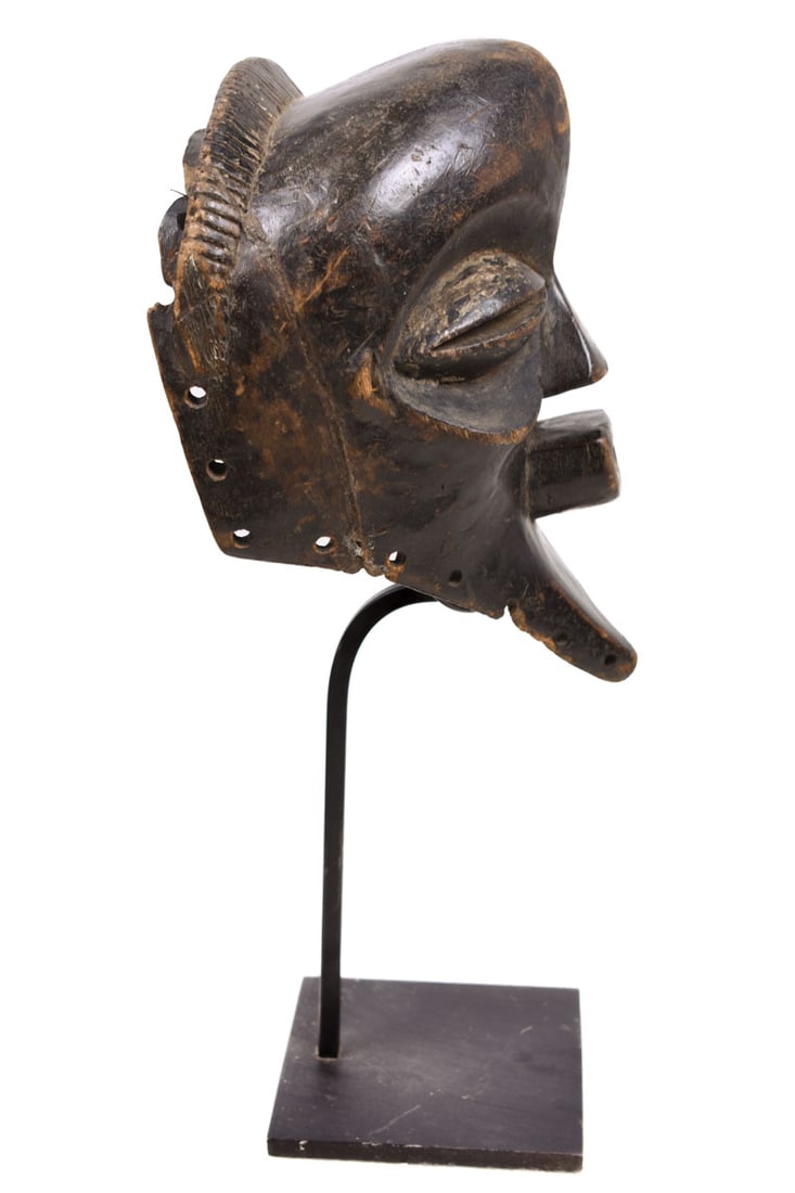 Face Mask – Wood – Mbagani – Congo - 3