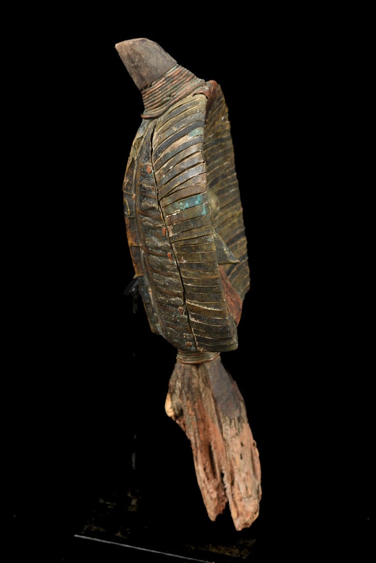 Reliquary – Copper, Wood – Mahongwe – Bakota – Gabon - 3