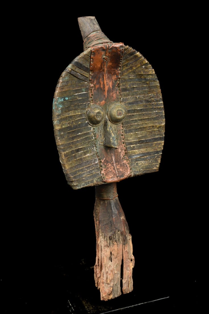 Reliquary – Copper, Wood – Mahongwe – Bakota – Gabon - 4