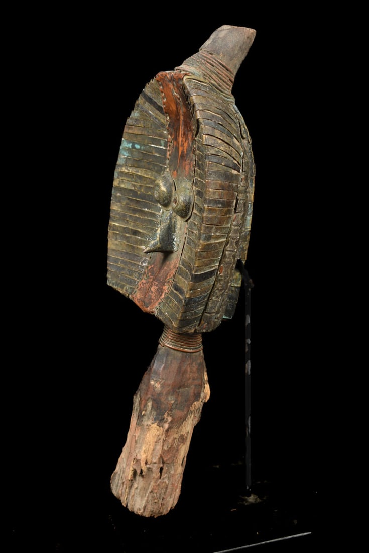 Reliquary – Copper, Wood – Mahongwe – Bakota – Gabon - 5