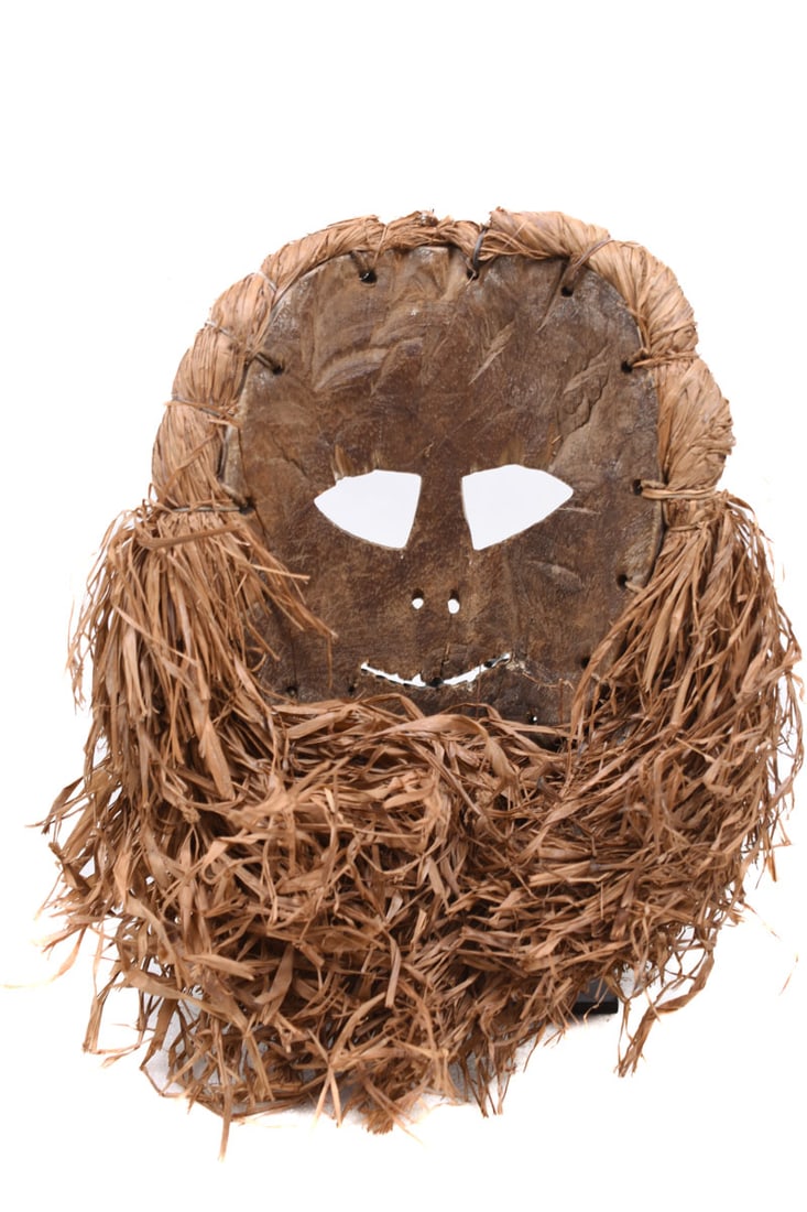 Ndaaka Mask – Wood, Raphia – Ituri- DR Congo - 7