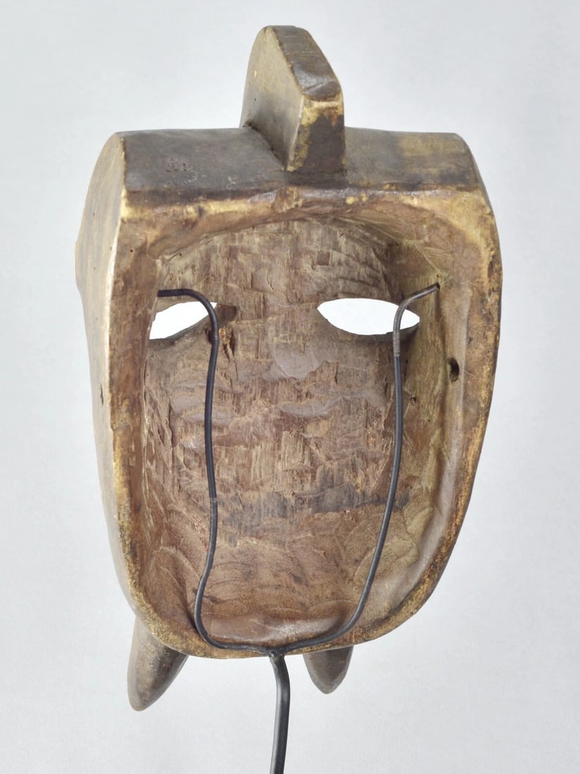 Nice KWELE zoomorphic Gorilla wood Ngon Mask african sculpture GABON - 5