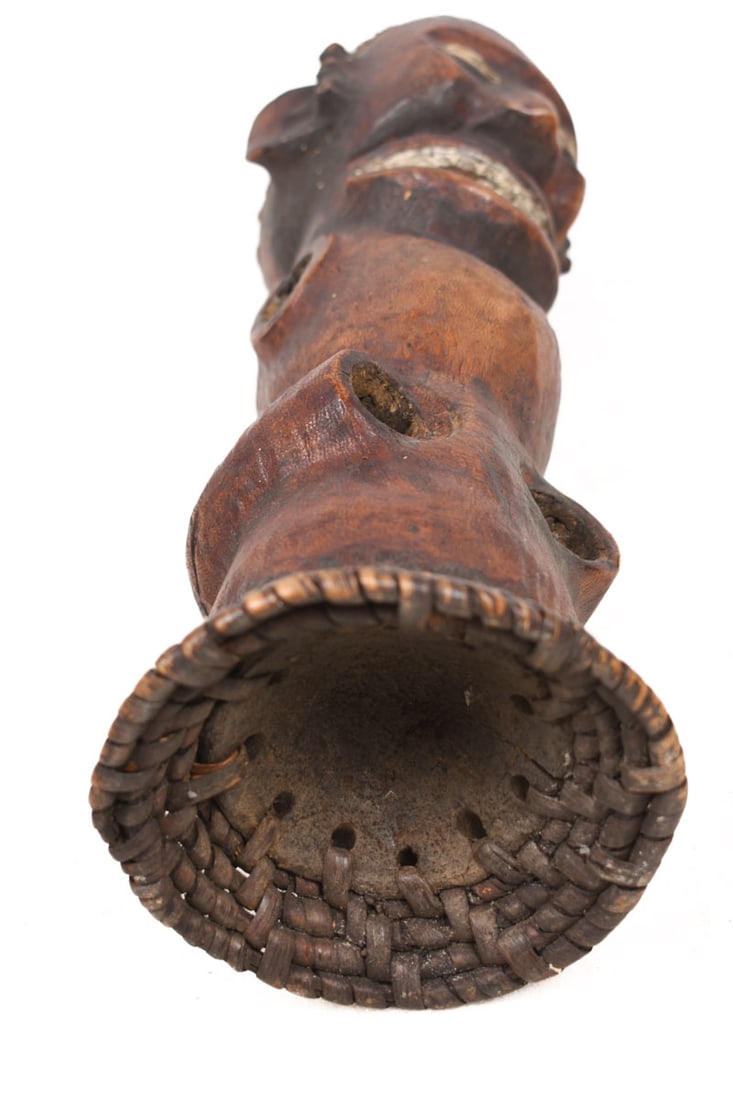 Figure – Wood, Antelope skin – Ejagham – Ekoi – Nigeria - 8