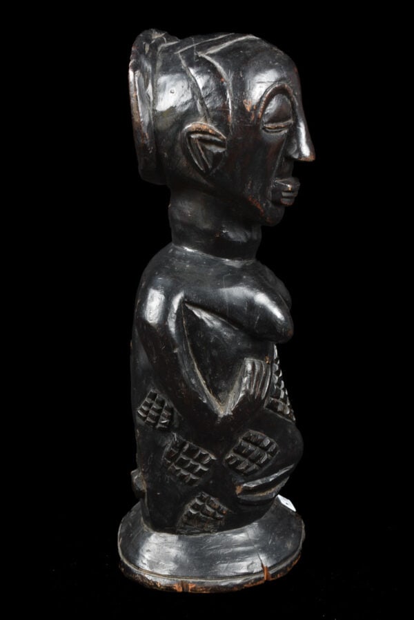 Ancestor figure – Wood – Luba – DR Congo - 4