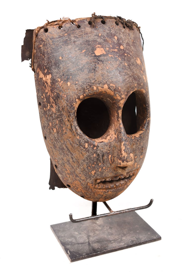 Mask – Wood – Kumu – DR Congo - 5