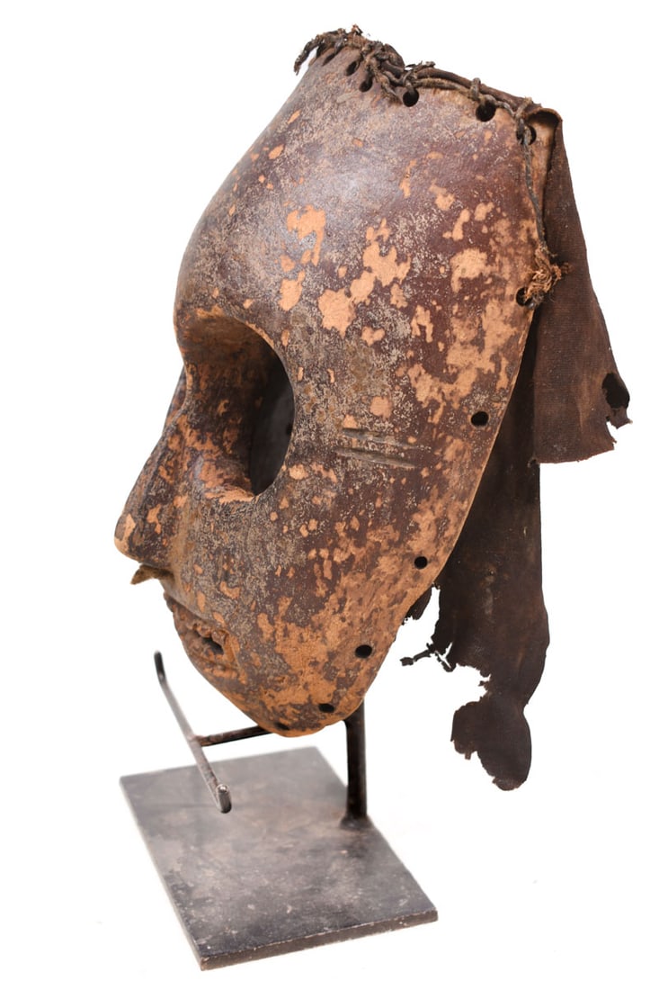 Mask – Wood – Kumu – DR Congo - 6