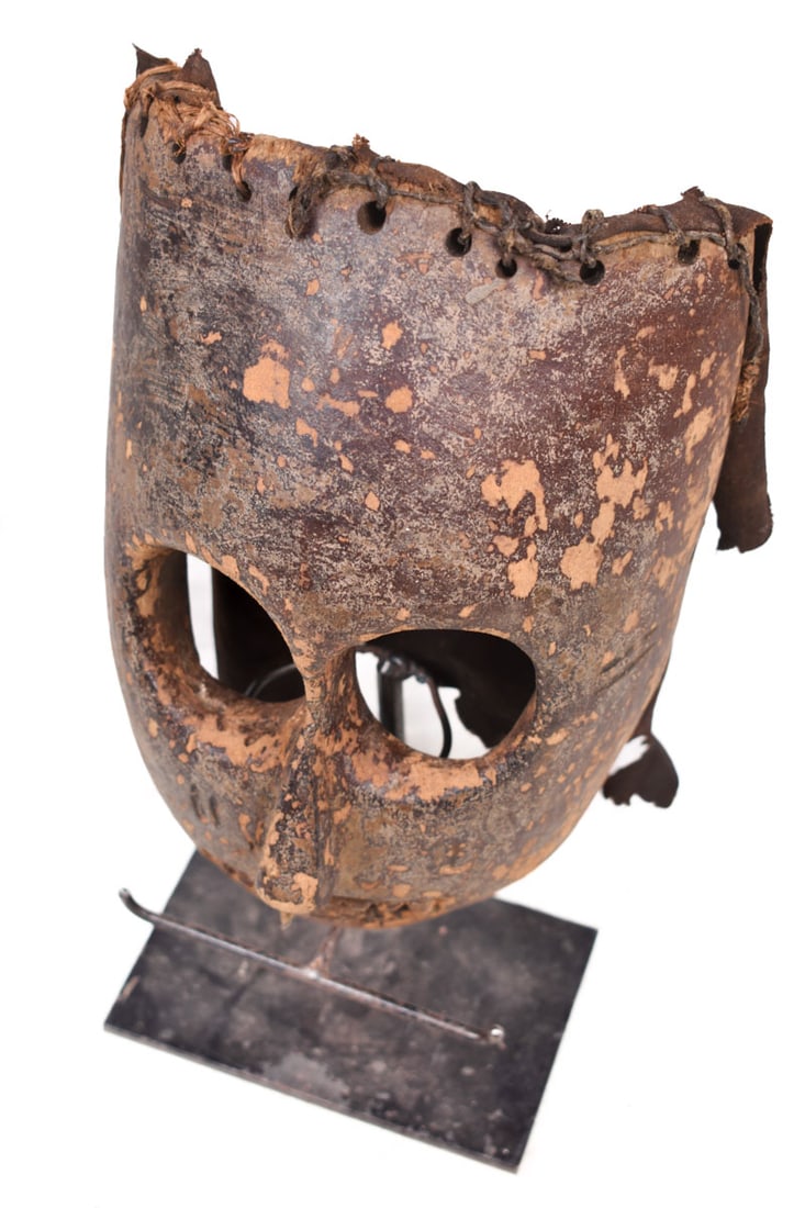 Mask – Wood – Kumu – DR Congo - 7