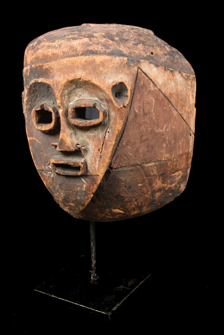 Anthropomorphic mask – Wood – Ngbaka- Ubangi, DR Congo - 2