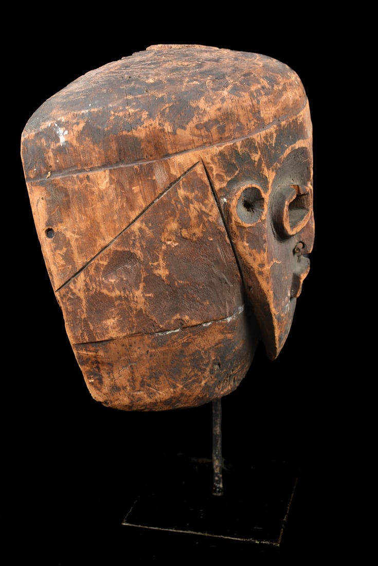 Anthropomorphic mask – Wood – Ngbaka- Ubangi, DR Congo - 3